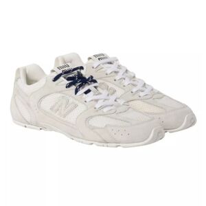 New Balance X Miu Miu 530 SL Suede And Mesh Sneakers